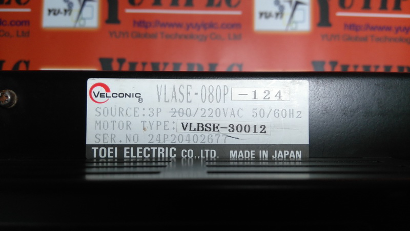 TOEI VELCONIC SERVO DRIVE VLASE-080P-124 - PLC DCS SERVO TOEI VELCONIC SERVO DRIVE VLASE-080P-124 - PLC DCS SERVO